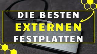 Externe Festplatte TEST - Die 3 besten externen Festplatten im VERGLEICH!