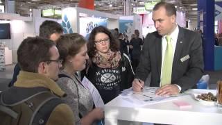 Von der Messe: AGRAVIS auf der EuroTier 2014.