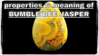 Bumble Bee Jasper Meaning Benefits and Spiritual Properties