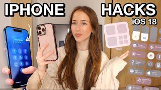 iPhone 16 HACKS | 10 Hidden iOS 18 Features Everyone Should Know!