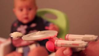 Star Trek Enterprise Light-Up Feeding System from ThinkGeek