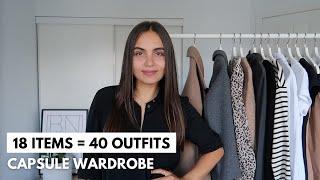 MY FIRST CAPSULE WARDROBE | Violetta Genova