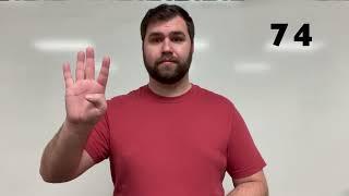 ASL Numbers 50-100