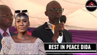 I WILL MISS YOU!DIDA'S FATHER EMOTIONAL SPEECH AT HER DAUGHTER'S BURIAL