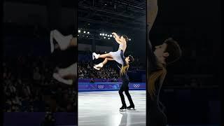 A dance of Dreams on ice #heightdifference #figureskating