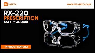 RX-220 Prescription Safety Glasses | ANSI Z87-2+ | RX Safety