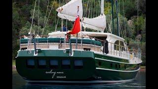 37 m Steel Hull Motorsailer SAILING NOUR New walkthrough video