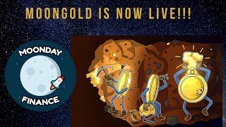 Moonday 2nd Smart Contract: MoonGold is Now Live!!!