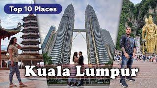 KUALA LUMPUR 10 Must-see places | Malaysia Vlog (English)