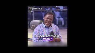 Don't be deceived, prophet T.B JOSHUA and SCOAN are not after your money #money #church