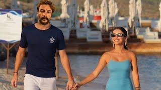 Özge Yağız and Gökberk Demirci Share a Beautiful Picture During Beach Walk