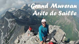 Grand Muveran: Arête de Saille