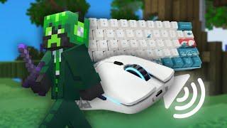 ASMR Keyboard + Mouse Sounds | Cubecraft EggWars solo