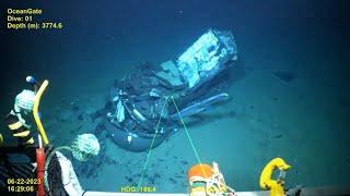 VIDEO: OceanGate Titan submersible hull wreckage found at bottom of the ocean