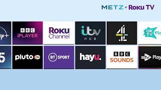 METZ MTD6000 FHD HDR ROKU TV 1080p