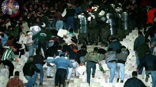 Panathinaikos - Olympiakos 1997  //  Pyro-Greece