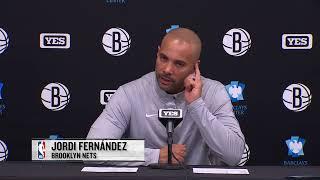 Jordi Fernandez coach of Nets postgame interview 03 06 2025