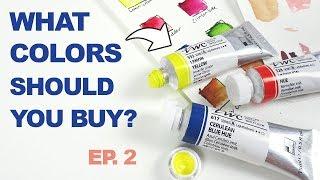 Tips For Setting Up a NEW Watercolor Palette 【Watercolor for Beginners Tutorial - Part 2】