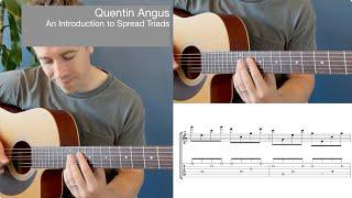 Quentin Angus Acoustic Guitar Lesson: An Introduction to Spread Triads | ELIXIR Strings