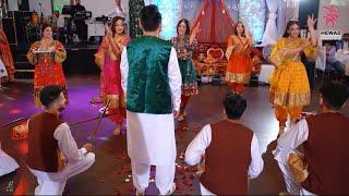 Hewad Group new dance with Afghan bride to the top singer Aryana Sayeed song in Vienna Austria 