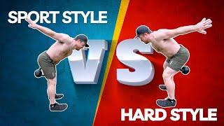 Hard Vs. Sport Style Kettlebell Swing (which is better?)