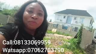 land in Emerald Court Estate Alimosho Lagos in a developed environment behind Diamond Estate Isheri