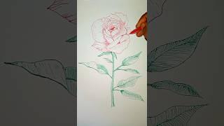 Flower art   | Zaman Art | #shorts