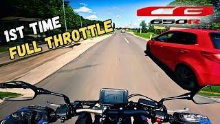 2024 Honda CB650R | POV Beginner Pushing The Bike For The First Time