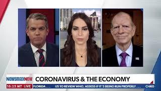 Curtis Ellis Joins Newsmax TV To Discuss The Economic And Political Impact Of Coronavirus