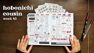 Weekly Plan with Me: Etsy Shop Owner | Work Planner | Hobonichi Cousin