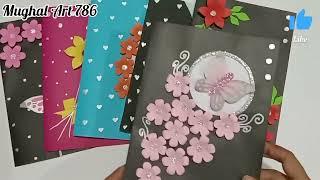 Birthday card ideas/cards design/happy birthday card/teachers day card/card banane ka tarika/card