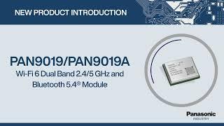 New Product Introduction: PAN9019/PAN9019A Wi-Fi Module