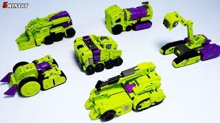 Six Combine! Transformers CUBE DEVASTATOR! full ver.