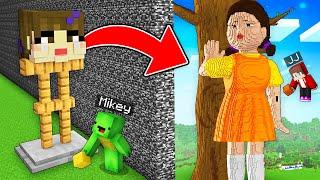 Mikey and JJ Cheated With SQUID GAME Build Battle in Minecraft (Maizen)