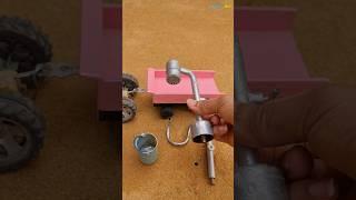 Mini tractor project mini motor water pump science project video