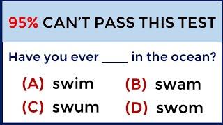 Mixed Grammar Quiz | ONLY 5% CAN SCORE 100% 