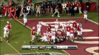 Buckeyes fall to Badgers