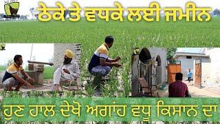 ਠੇਕੇ ਵਧਕੇ ਪੈਲੀ ਲੈਣ ਵਾਲੇ ਫੁਕਰੇ ਜੱਟ ਦਾ ਹਾਲ ਦੇਖੋ,