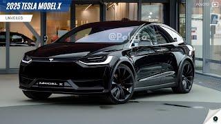 New 2025 Tesla Model X Unveiled - an elegant and functional electric car!