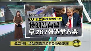 美国选举前夕弥漫不安氛围  大量富人选后或离国“避乱” | 八点最热报 03/11/2024