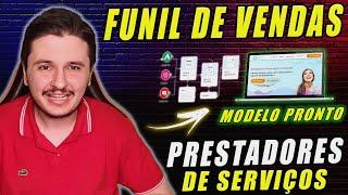 Modelo Pronto | Funil de Vendas Prestação de Serviços | + Gestão de Contatos Automática