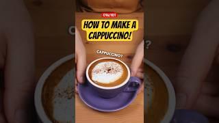 How to Make a Traditional Cappuccino At Home - 101 Ways to Enjoy Coffee at Home #coffee