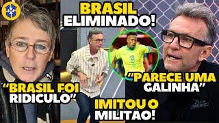 NETO E MILLY LACOMBE DETONAM SELEÇÃO BRASILEIRA APÓS SER ELIMINADA DA COPA AMÉRICA NOS PÊNALTIS!!