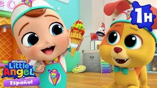 Bebé Juan y la máquina de helados | Canciones Infantiles con Bebé Juan| Little Angel Español