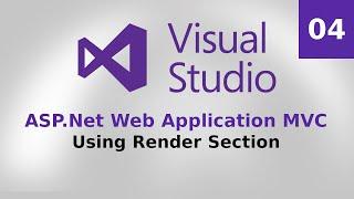 How to use Using Render Section? ASP.Net Web Application MVC (C#)