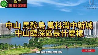 中山 馬鞍島 萬科灣中新城 中山臨深區長什麼樣