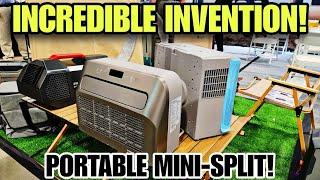 INCREDIBLE INVENTION for RVs! Portable Mini-Split AC from Fogatti!