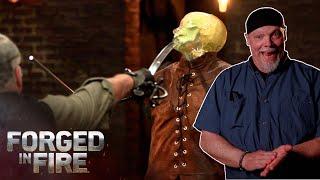 ICONIC ELIZABETHAN RAPIER (From The Three Musketeers!) | Forged in Fire (S1)