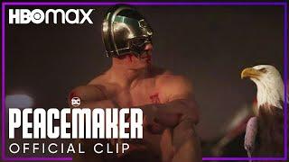 Meet Peacemaker's Best Friend Eagly Peacemaker | HBO Max