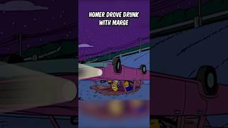 Homer drove drunk with Marge